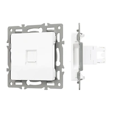 Изображение Механизм компьютерной розетки SCT-MPC1-PL-WH (RJ-45, CAT6) (Arlight, -)